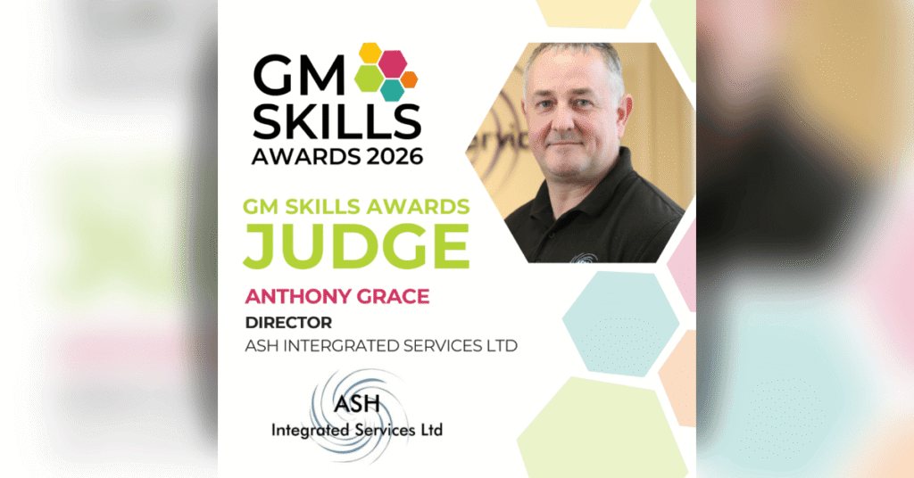 Antony Grace from ASH Integrated Services Judge on the GM Skills Awards 2026